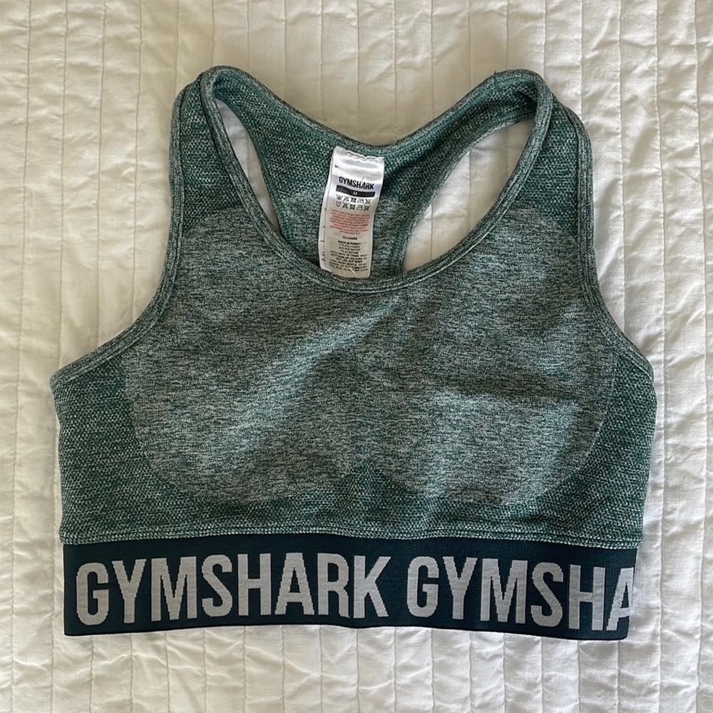Green Gymshark Sport Bra